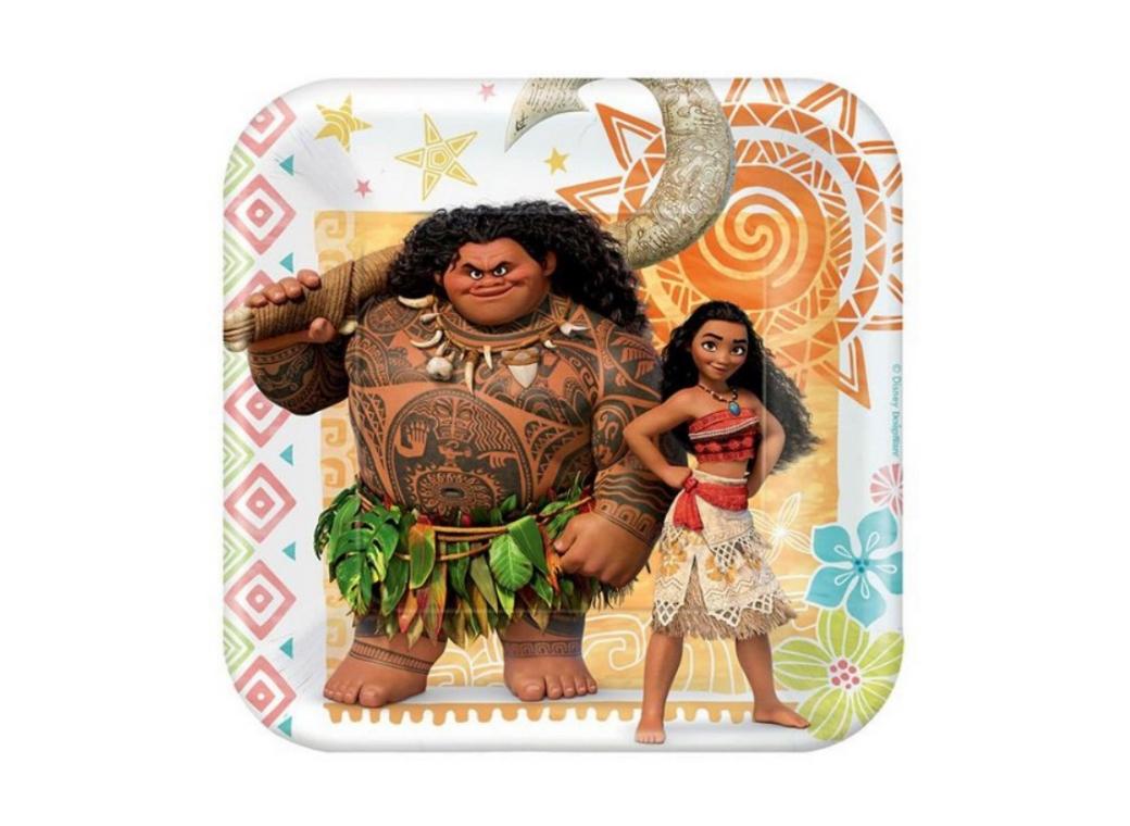 Moana Lunch Plates - 8pk