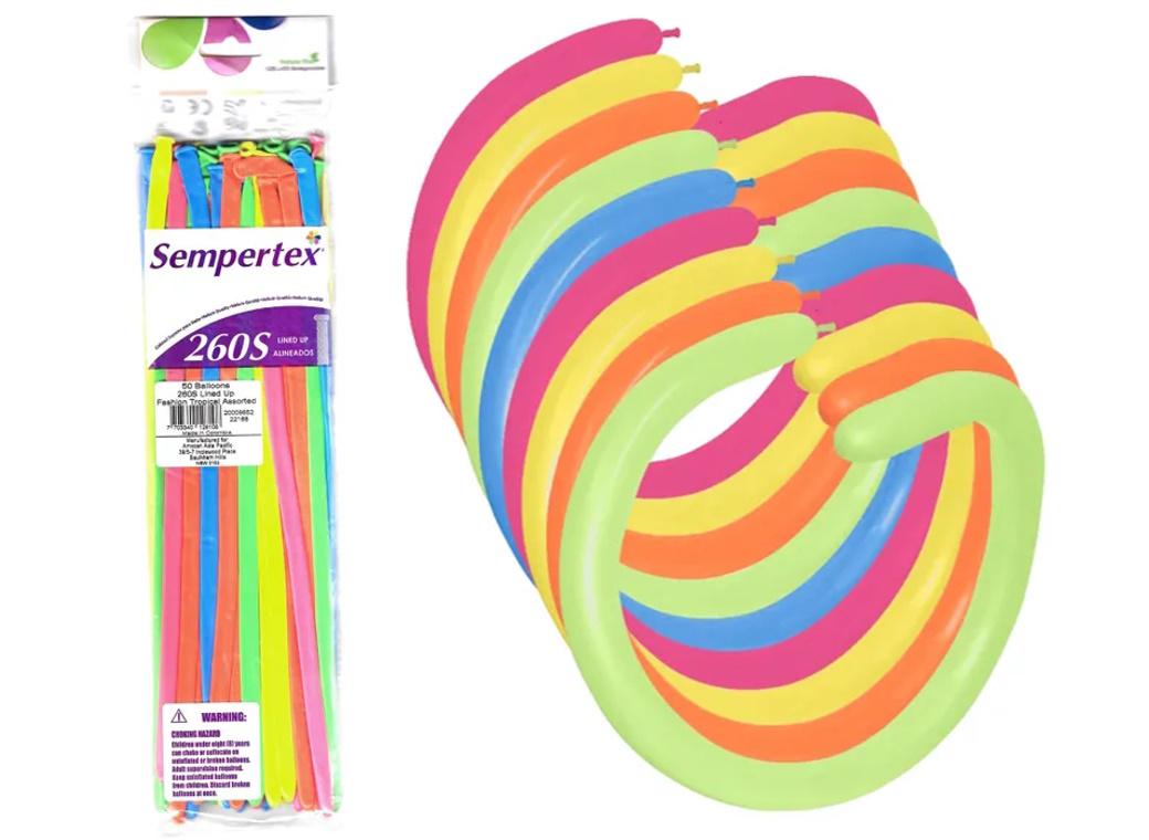 Modelling Balloons 50pk - Tropical