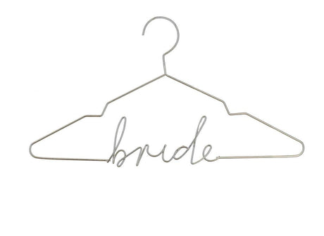 Modern Luxe Gold Bride Hanger