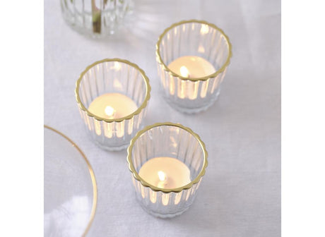 Modern Luxe Tea Light Holders 3pk