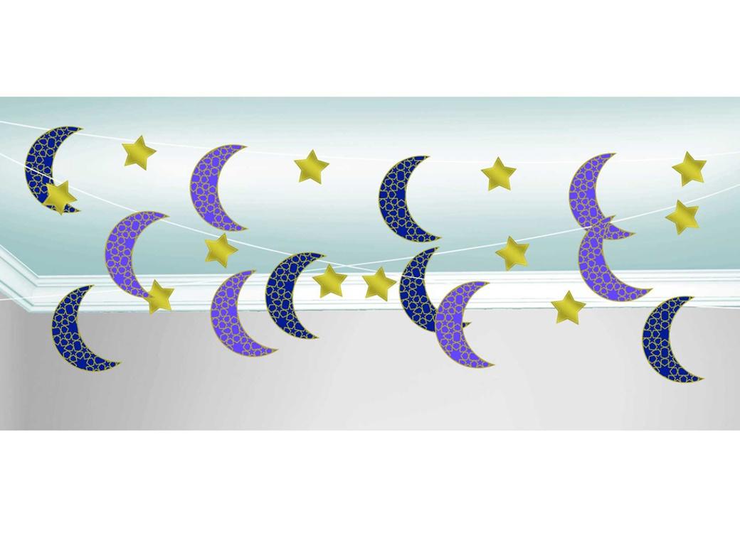 Moon & Stars String Decorations