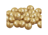 Gold Chrome Mosaic Balloons 40pk