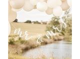 Mr & Mrs Acrylic Wedding Bunting