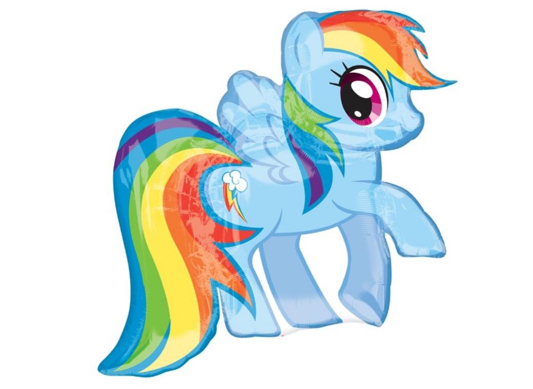 My Little Pony Rainbow Dash Supershape Balloon