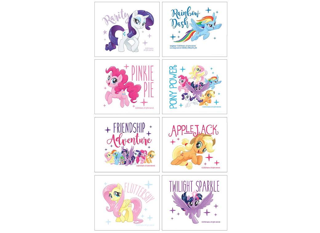 My Little Pony Temporary Tattoos