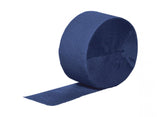 Crepe Paper Streamer - Royal Blue