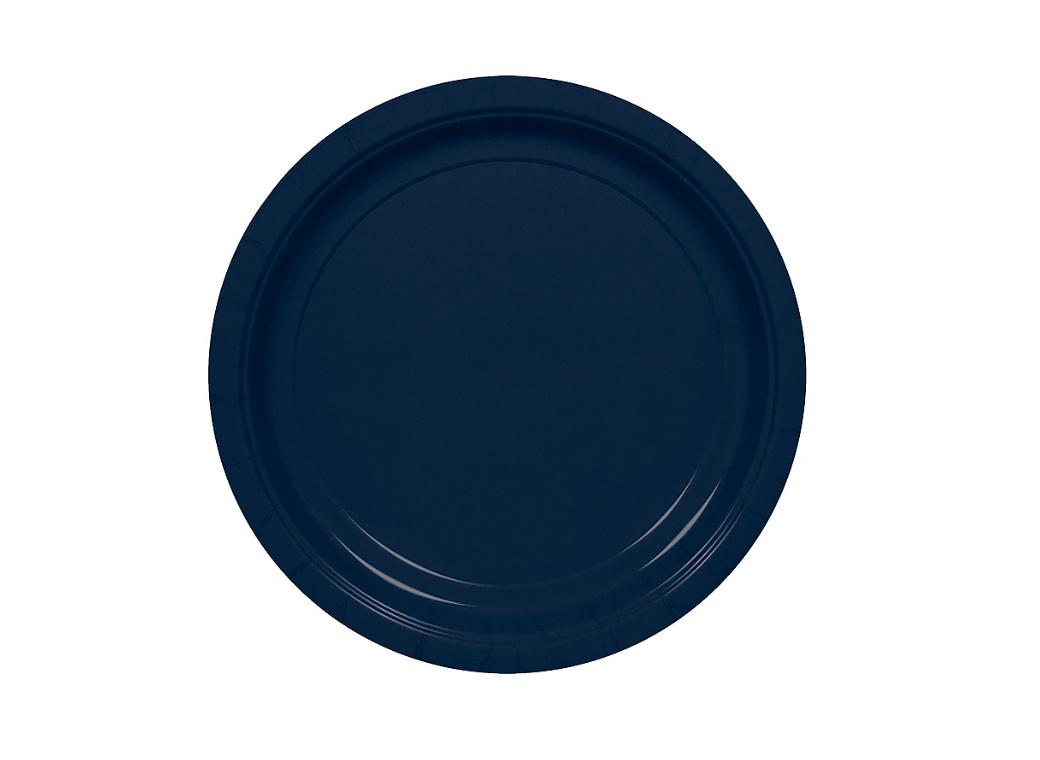 Lunch Plates 20pk - Navy Blue