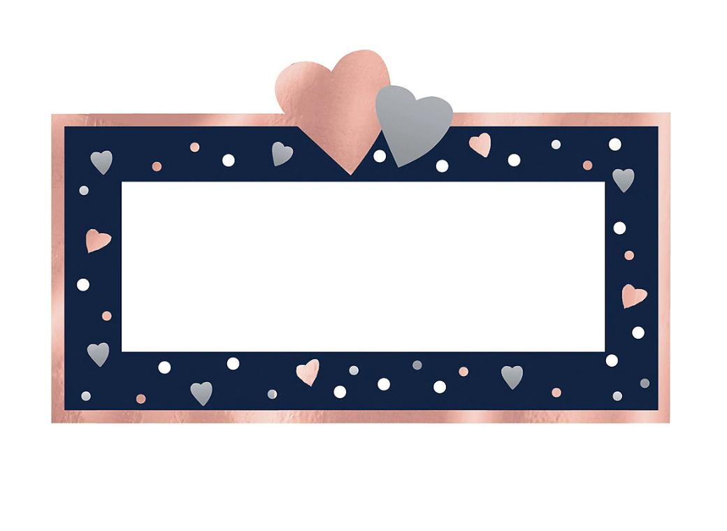 Navy Love Place Cards 25pk