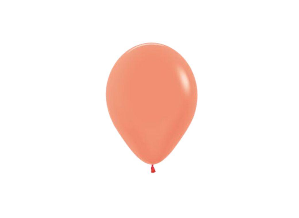 Neon Orange Balloons 12cm 10pk