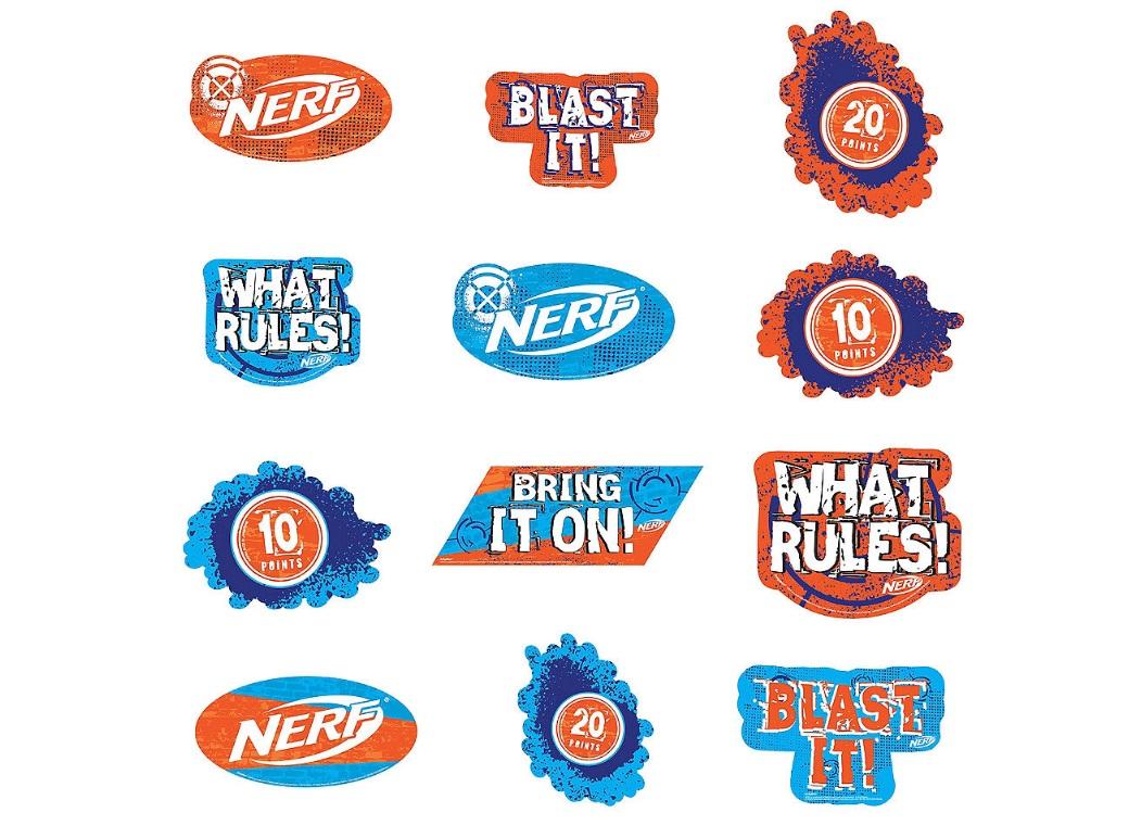 Nerf Cutouts 12pk