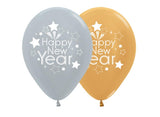 Happy New Years Balloons 5pk