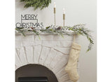 Nordic Noel Snowy Christmas Garland