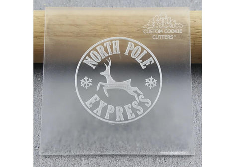 North Pole Express Debosser