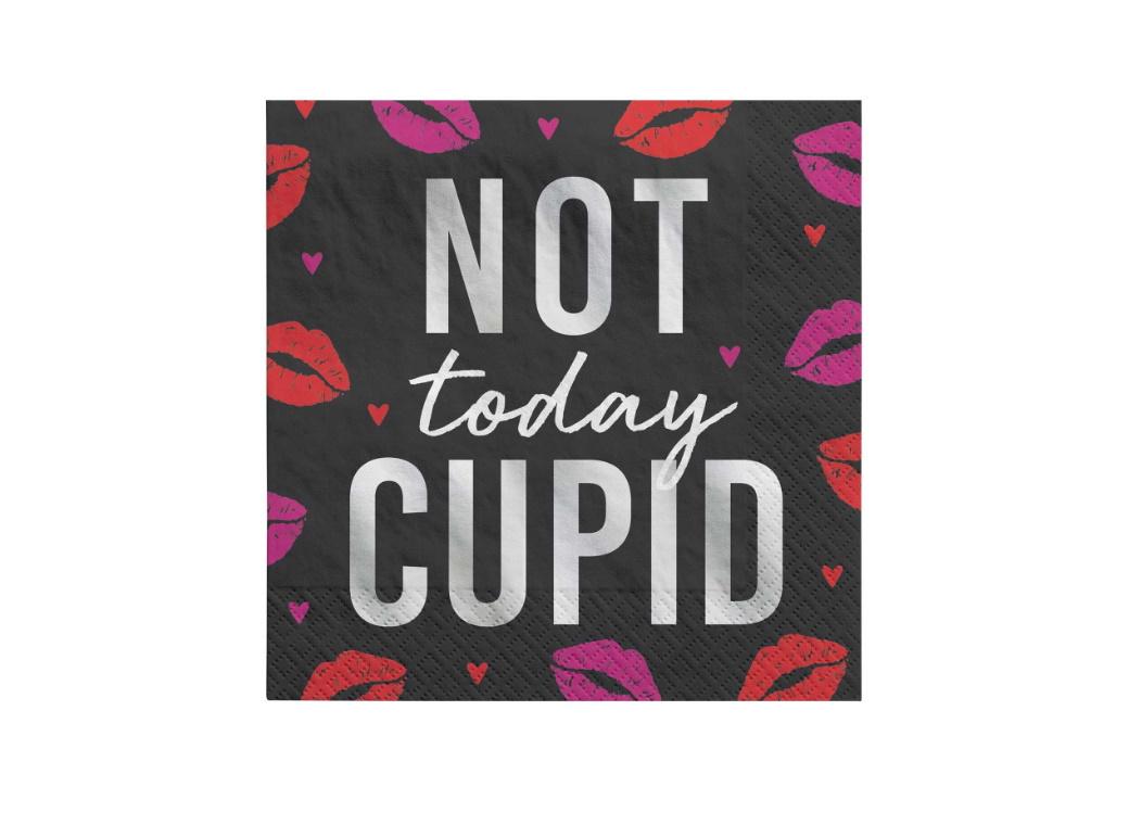 Not Today Cupid Beverage Napkins 16pk