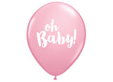 Oh Baby Balloon - Pastel Pink