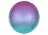 Ombre Orbz Balloon - Purple & Blue