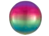 Ombre Orbz Balloon - Rainbow