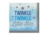 One Little Star Boy Lunch Napkins 16pk