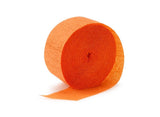 Crepe Paper Streamer - Orange