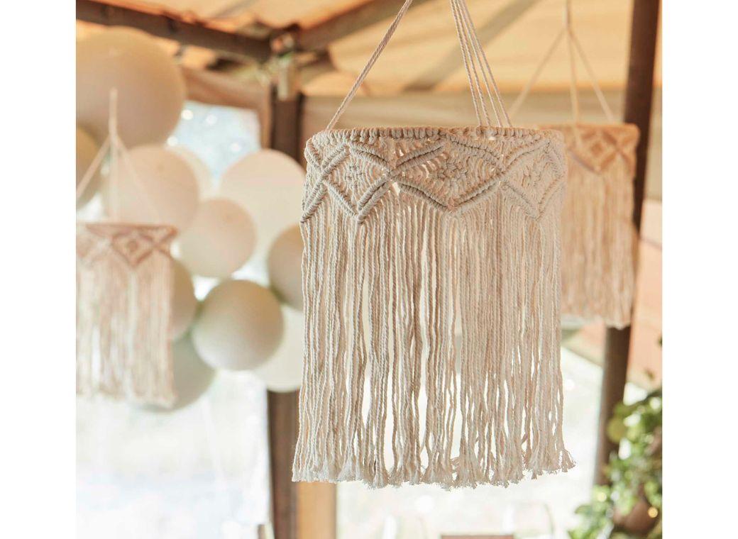 Pampas Macrame Chandelier