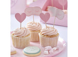 Pamper Party Cupcake Toppers 12pk