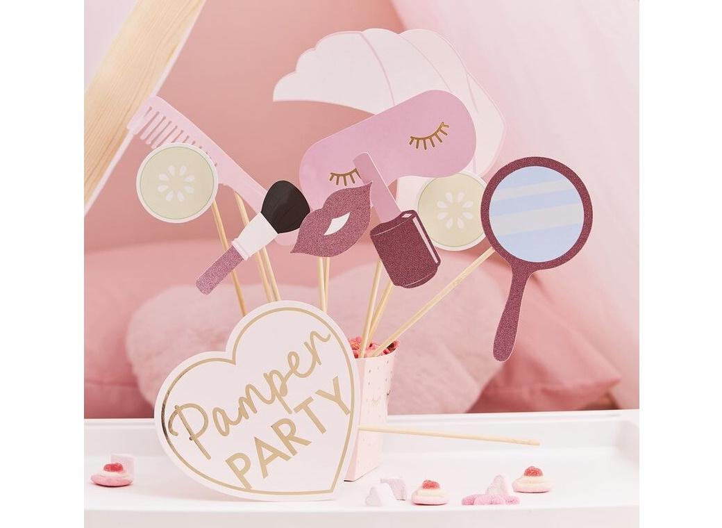 Pamper Party Photo Booth Props