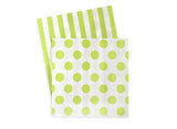 Paper Eskimo Beverage Napkins 20pk - Apple Green