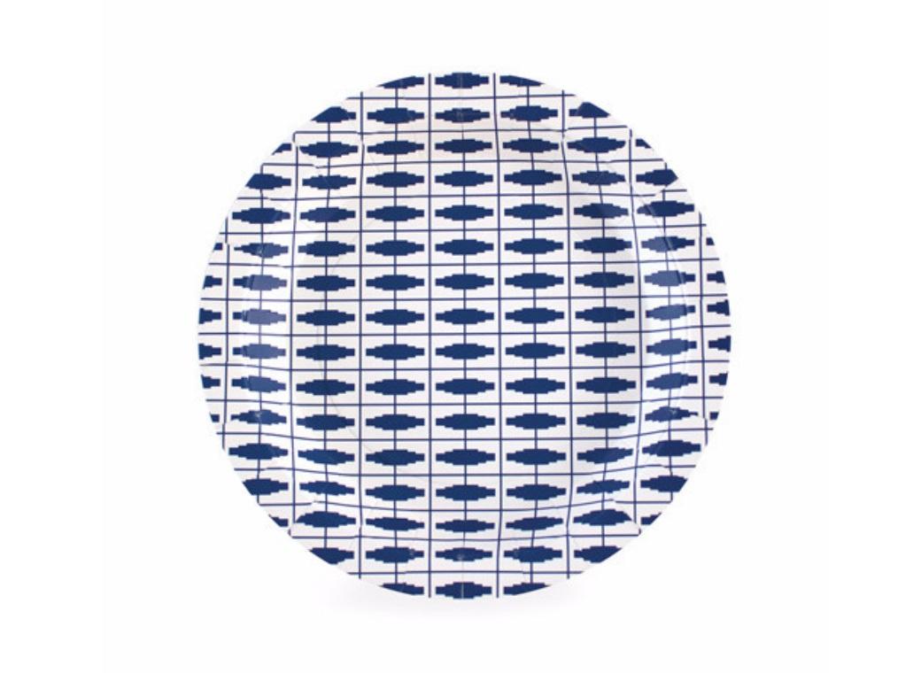 Paper Eskimo Dessert Plates - Naut So Navy