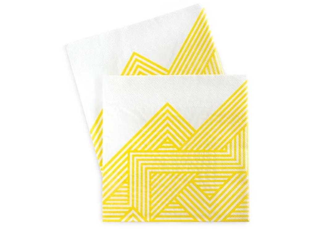 Paper Eskimo Lunch Napkins 20pk - Hello Yellow