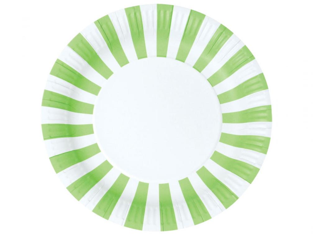 Paper Eskimo Paper Plates 12pk - Apple Green