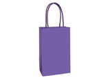 Paper Kraft Treat Bags 8pk - New Purple