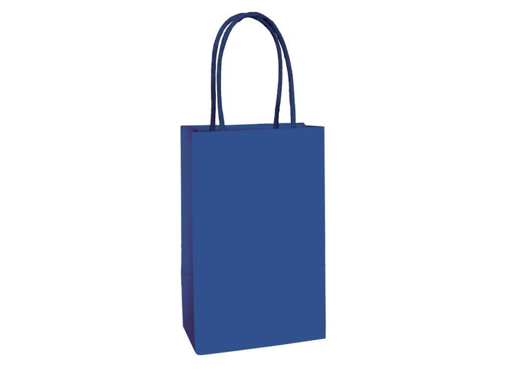 Paper Kraft Treat Bags 8pk - Royal Blue