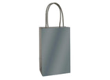 Paper Kraft Treat Bags 8pk - Silver