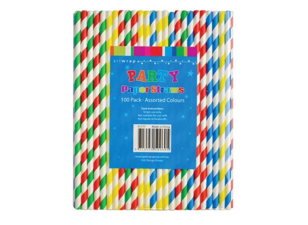 Paper Straws 100pk