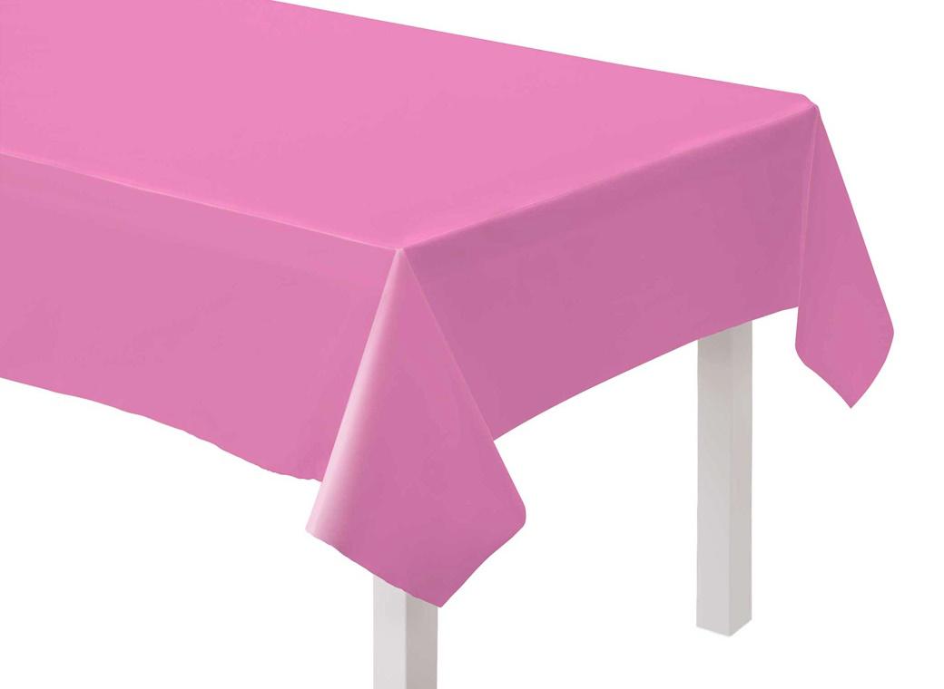 Paper Table Cover - Bright Pink