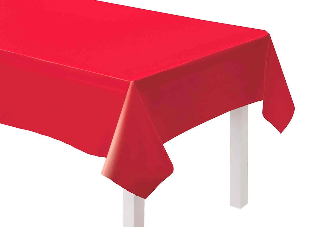 Paper Table Cover - Red