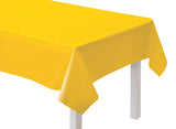 Paper Table Cover - Yellow