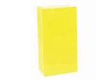 Paper Treat Bags 12pk Yellow