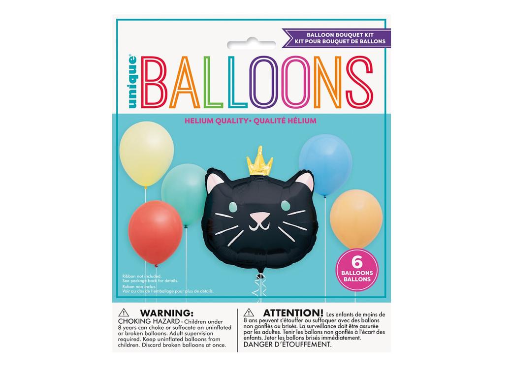 Pawty Animals Cat Balloon Bouquet