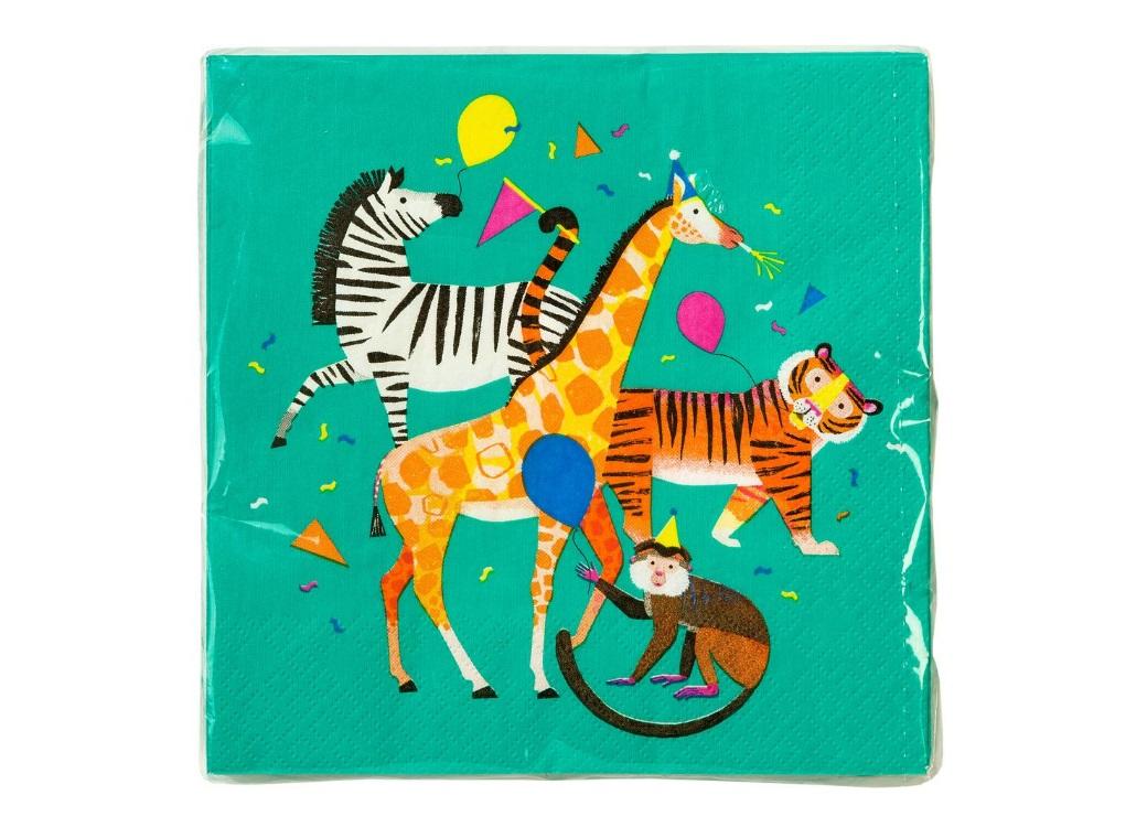 Party Animals Napkins 20pk