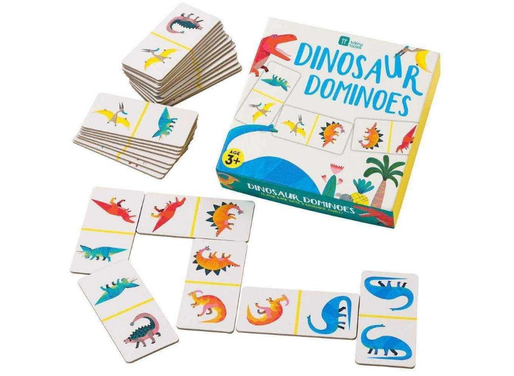 Party Dinosaurs Dominoes Game