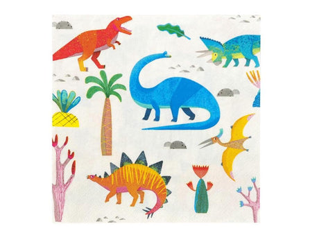 Party Dinosaurs Lunch Napkins 20pk