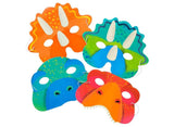 Party Dinosaurs Masks 8pk