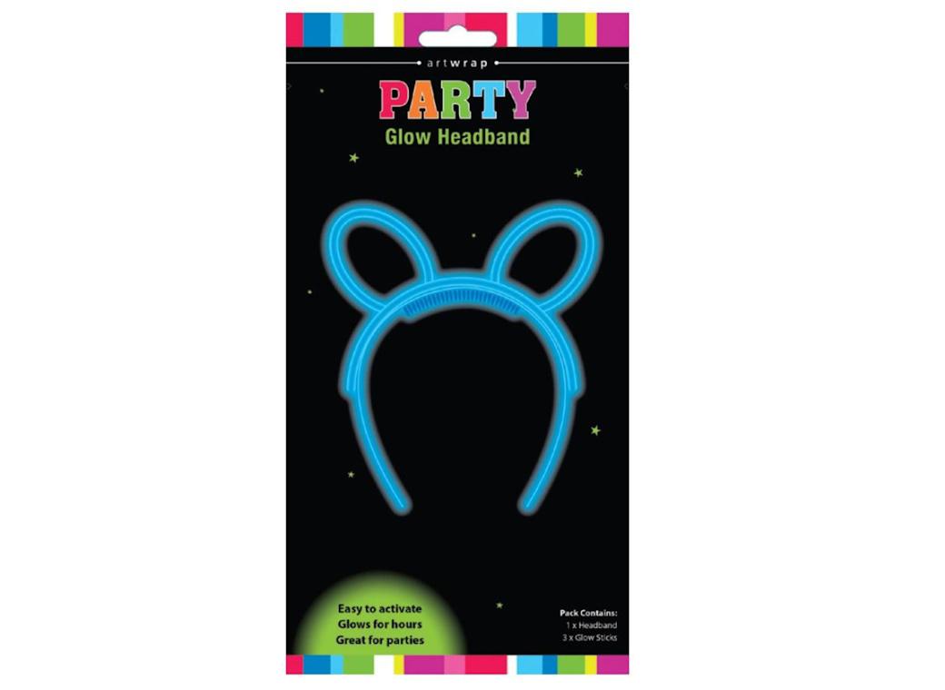 Party Glow Headband - Blue