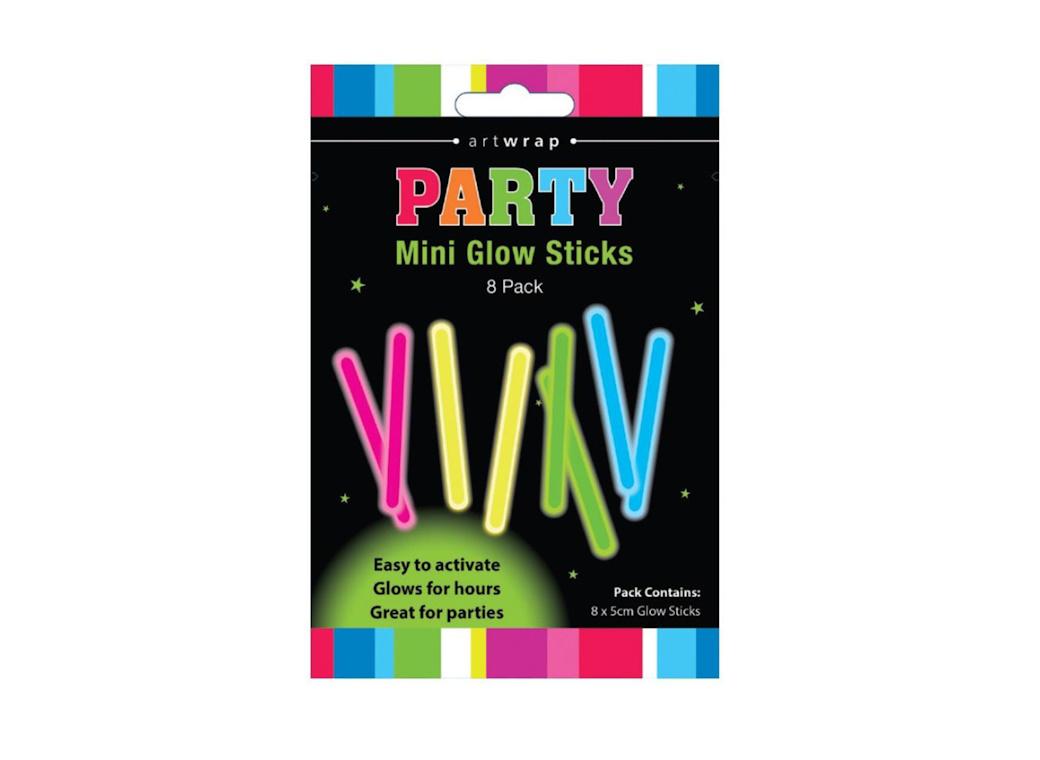 Party Glow Sticks Mini 8pk