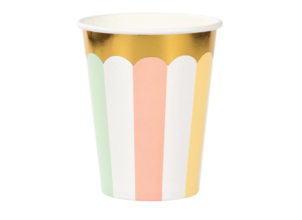 Pastel Celebrations Cups 8pk