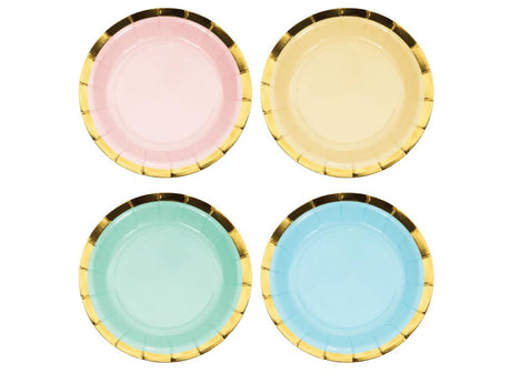 Pastel Celebrations Lunch Plates 8pk