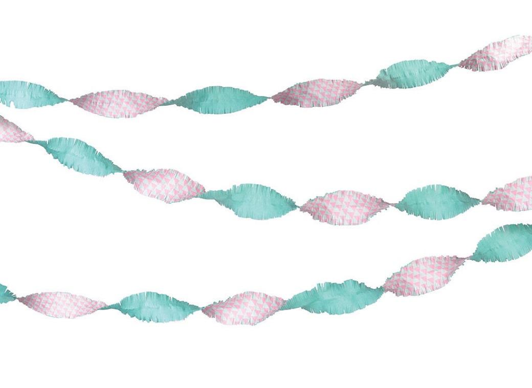 Pastel Fringe Streamer Garland