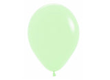 Pastel Matte Green Balloon - Single