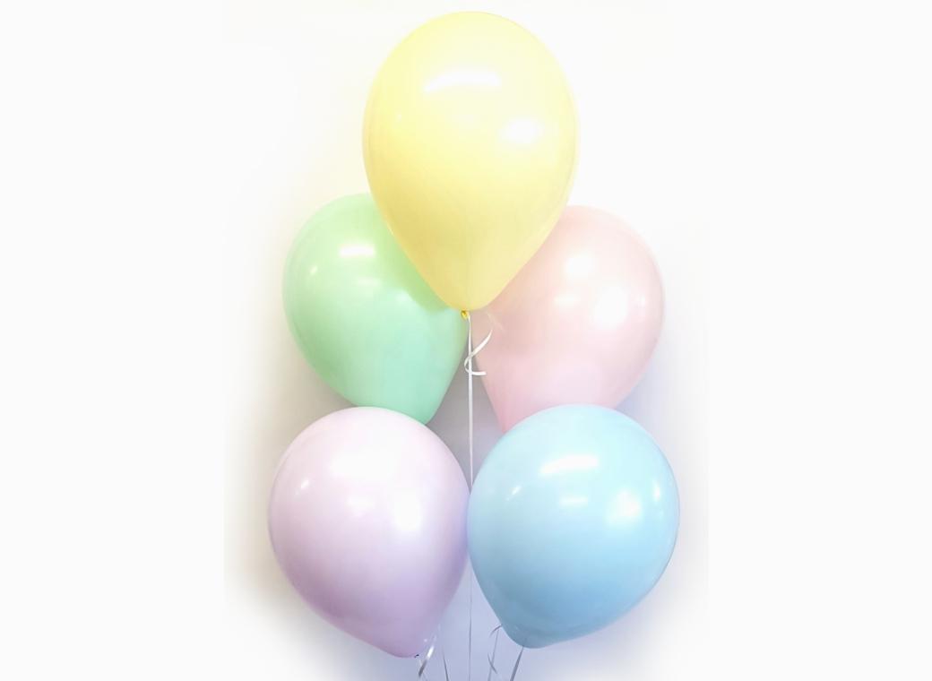 Plain Balloon Mix - Pastel Matte 10pk